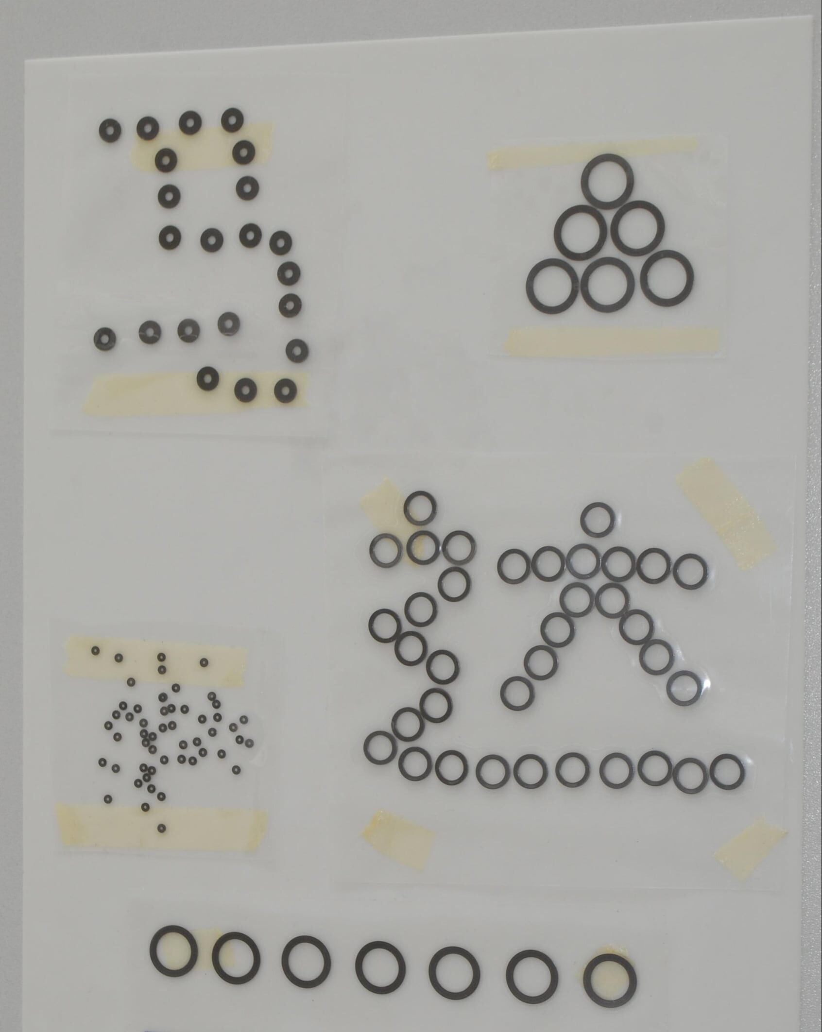Functional die-cut insulation and protection components