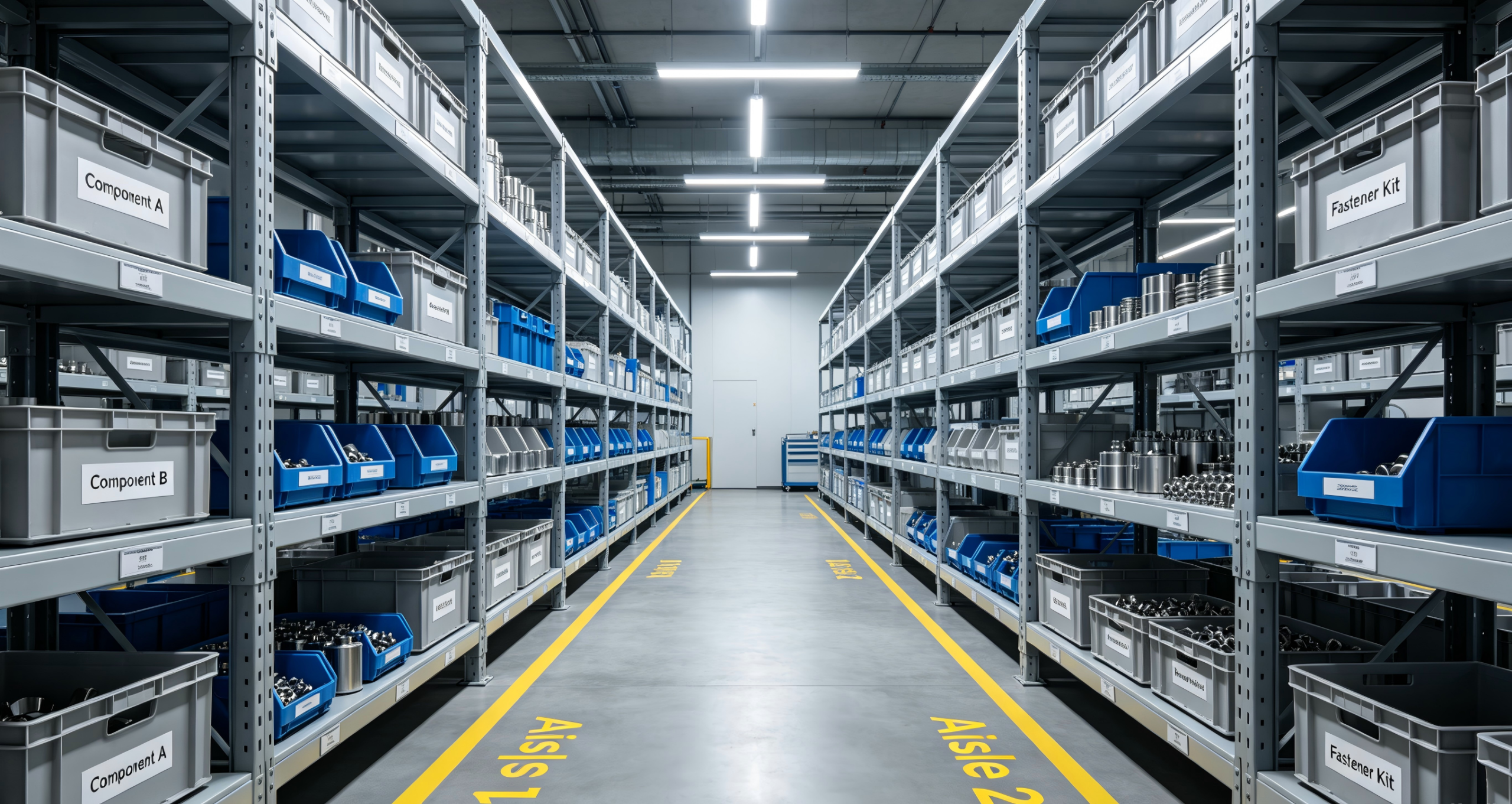 Precision material warehouse