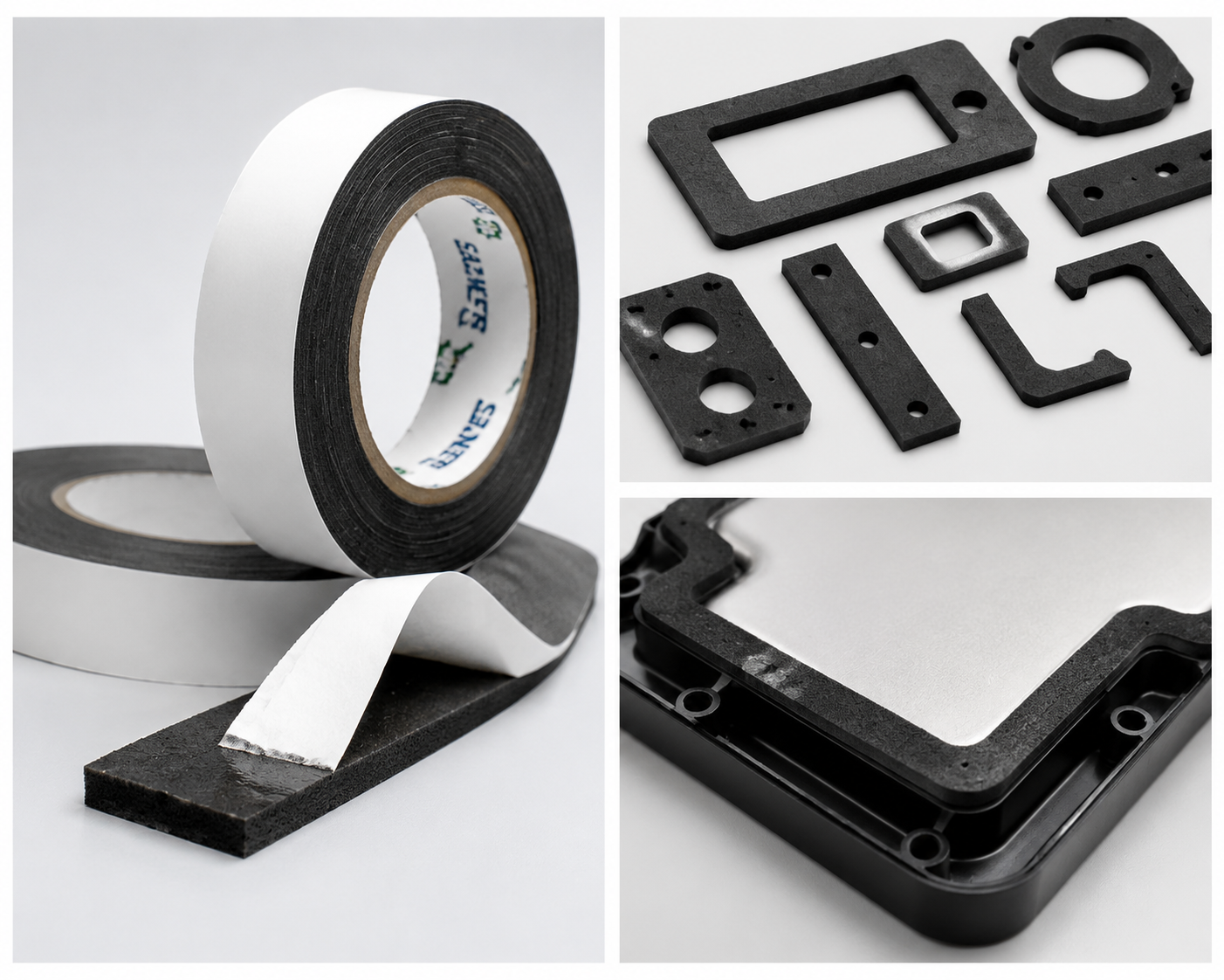 Die cut material processing