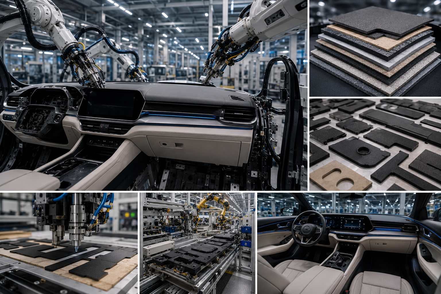 Advanced automotive interior manufacturing