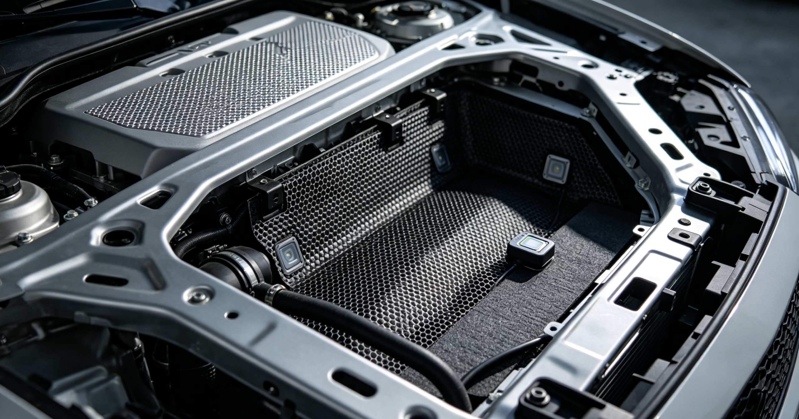 Automotive dashboard NVH damping materials