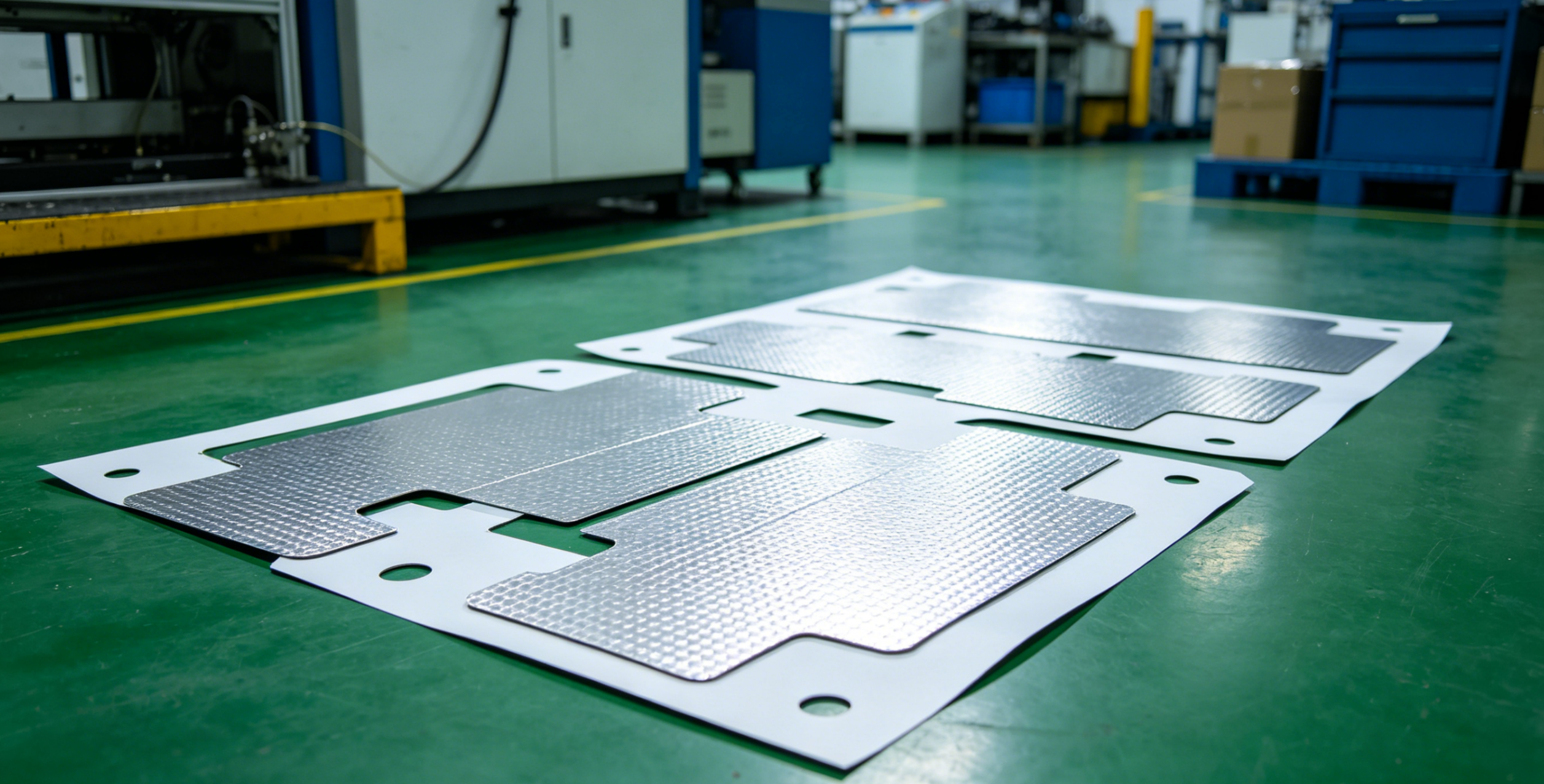 EV battery insulation die cut materials