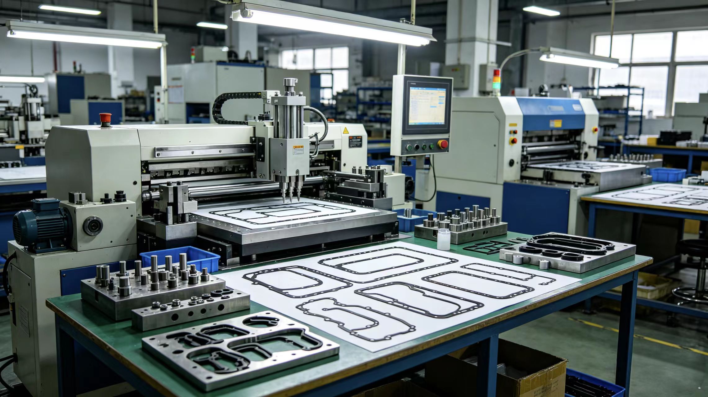 Industrial laser cutting process