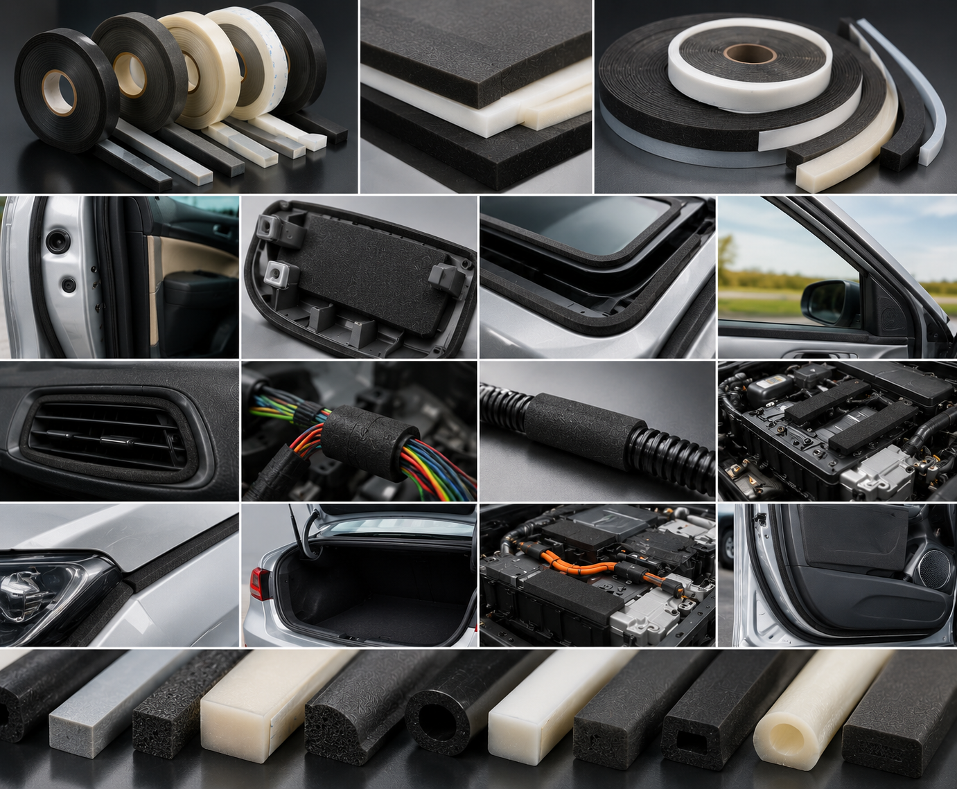 Automotive Foam Tape Applications