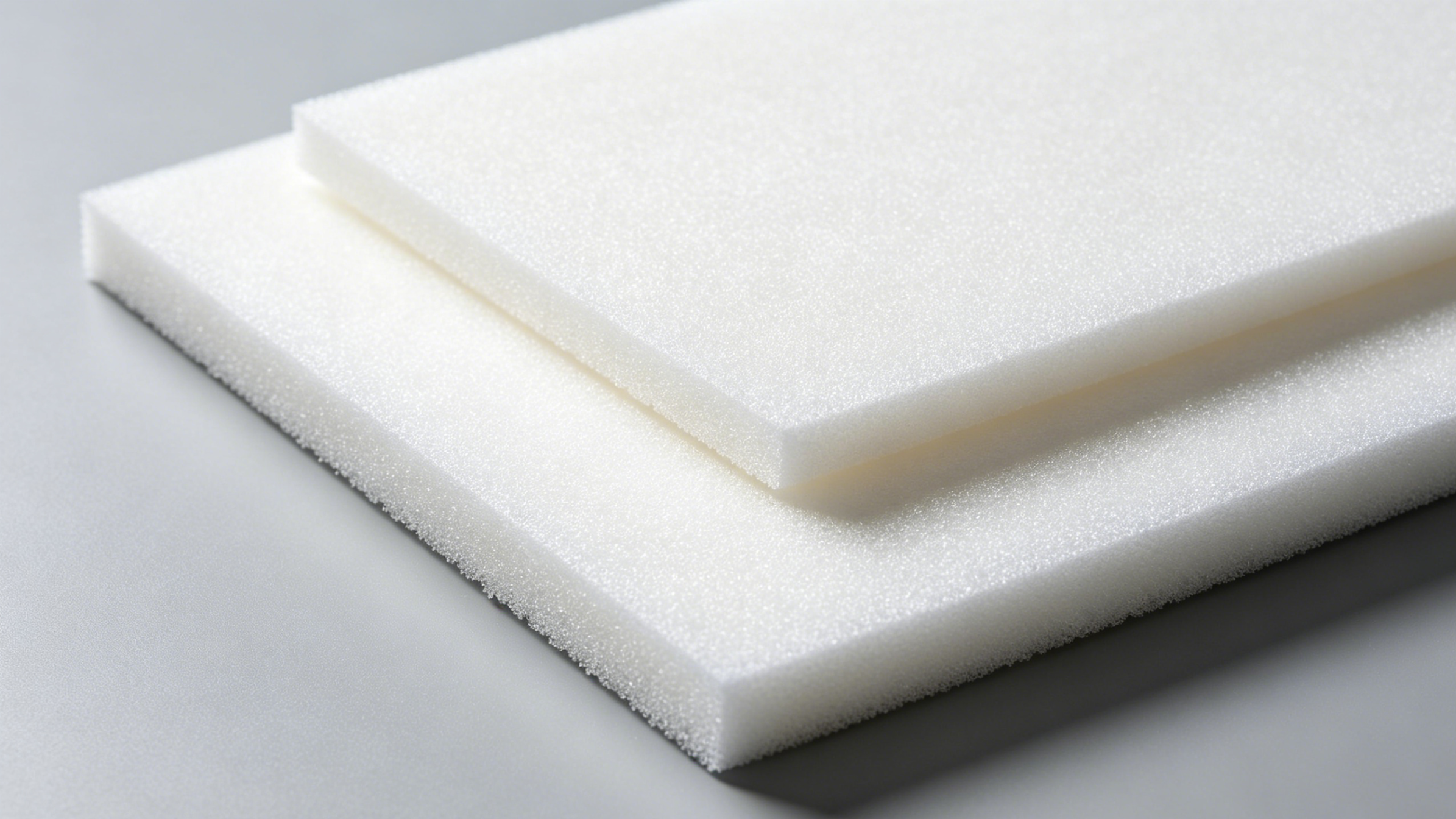 Industrial foam material close-up texture