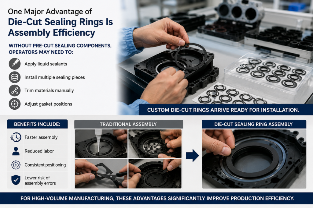 How Die Cut Sealing Rings Improve Small Device Assembly？