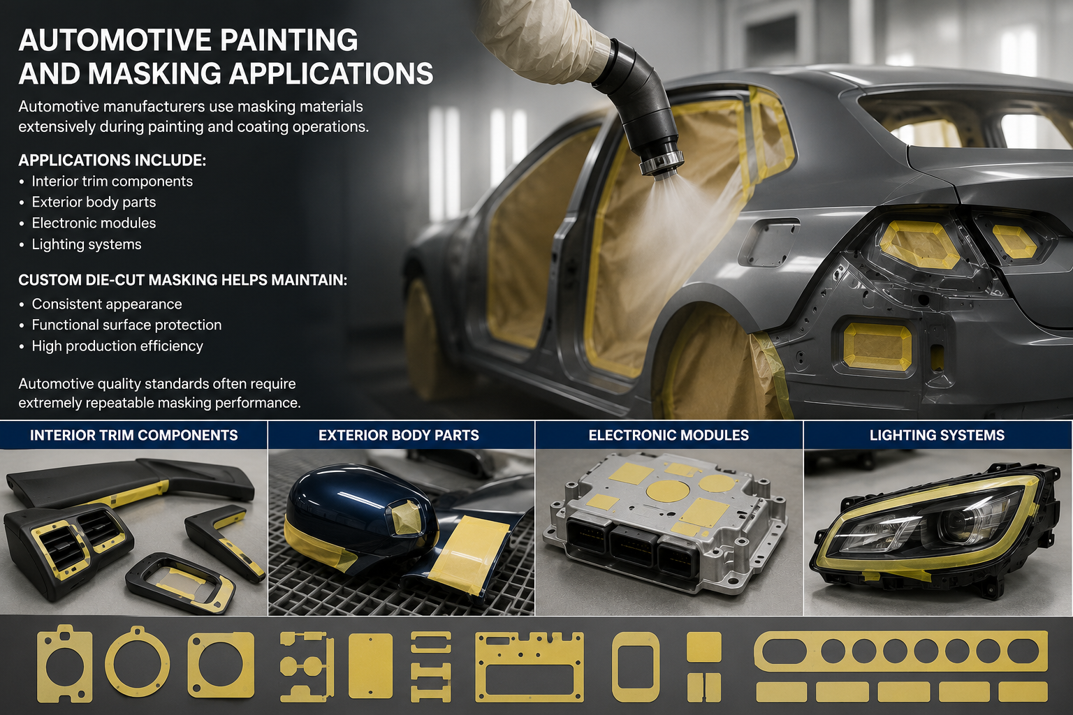 Automotive Painting and Masking Applications