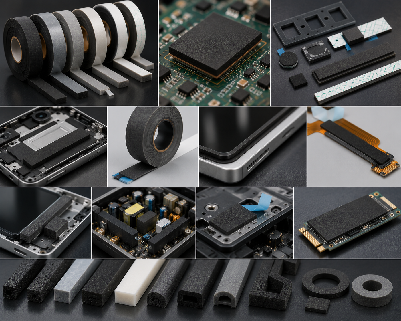 Precision Electronic Foam Tape Components
