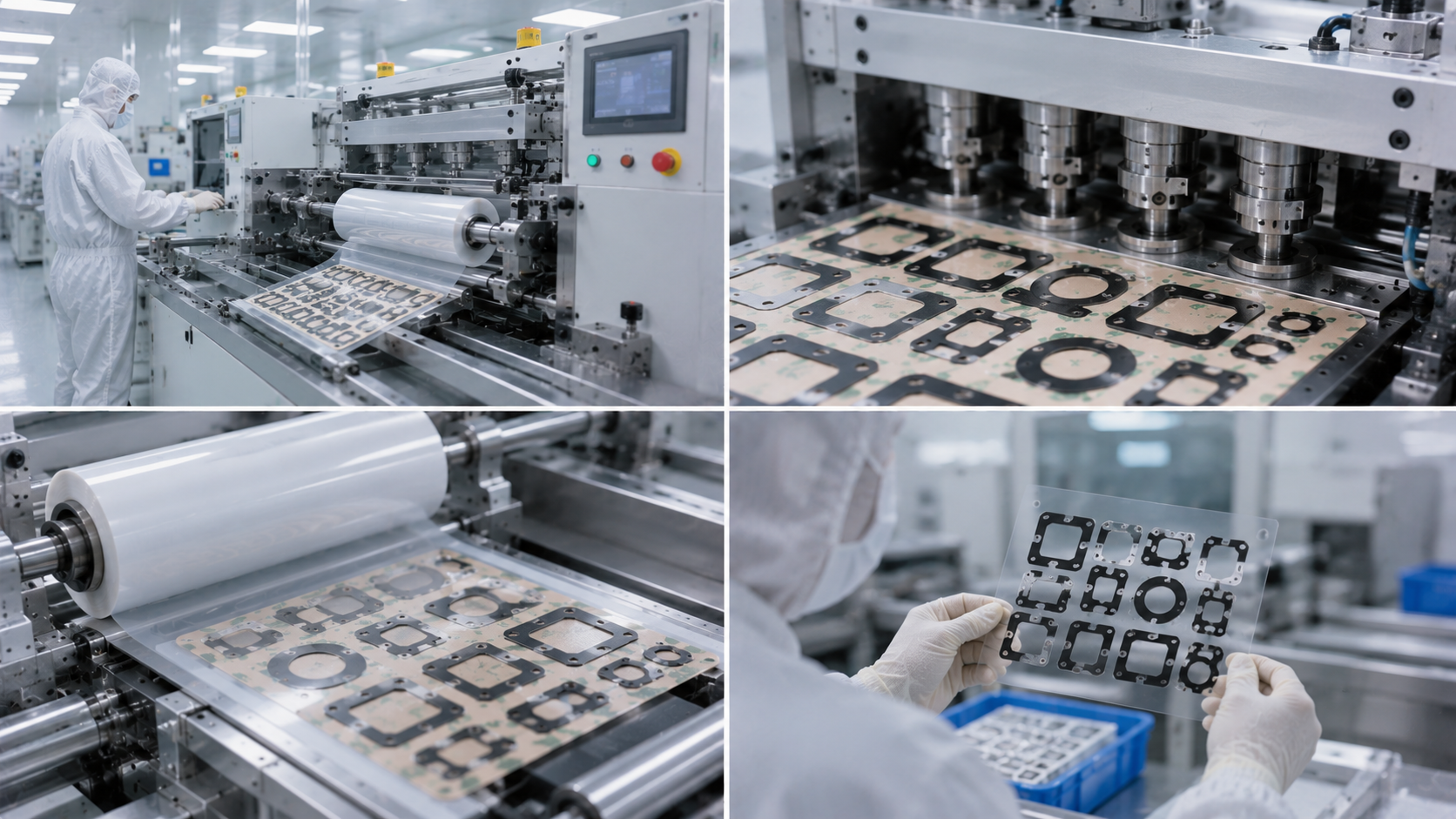 Cleanroom Die Cutting Production