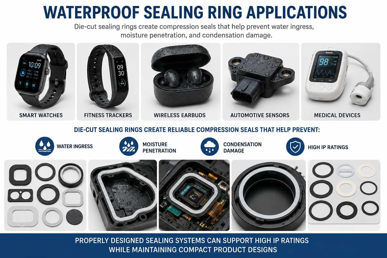 Waterproof Sealing Ring Applications