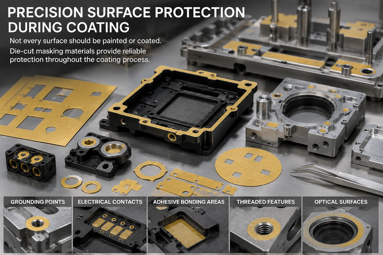 Precision Surface Protection During Coating