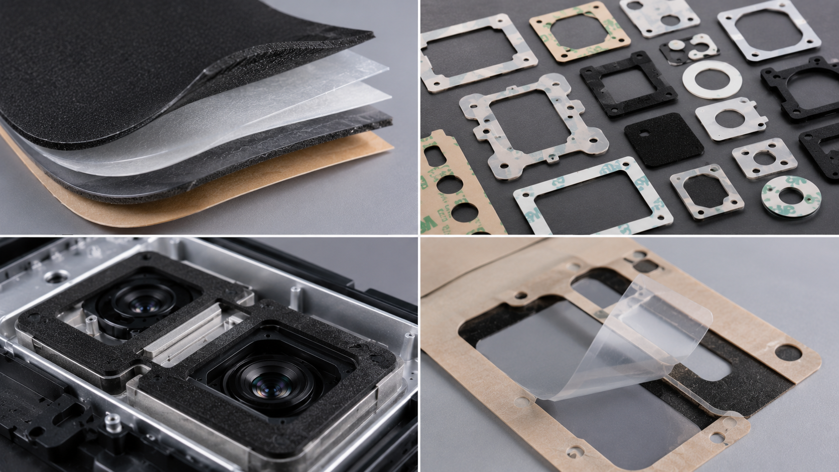 Laminated Die Cut Material Structure