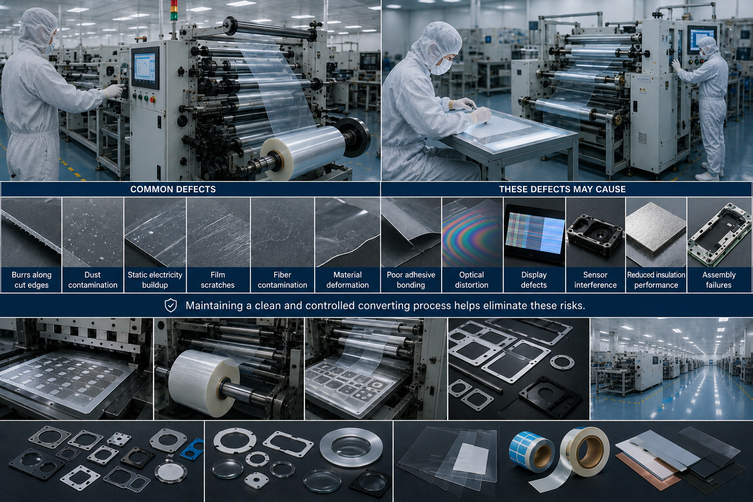 Precision Film Die Cutting Process