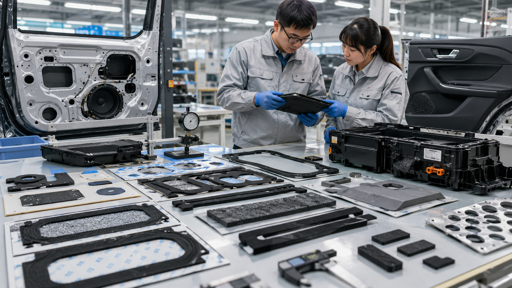 Automotive Precision Die Cut Components