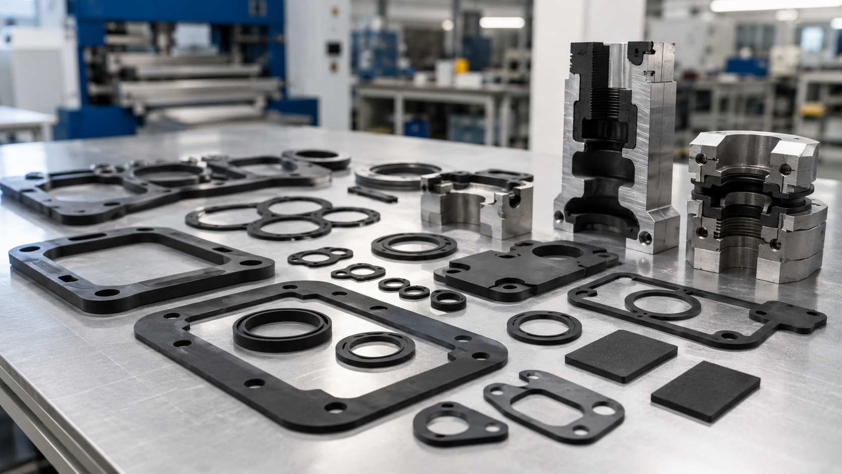 Precision Die Cut Rubber Gaskets