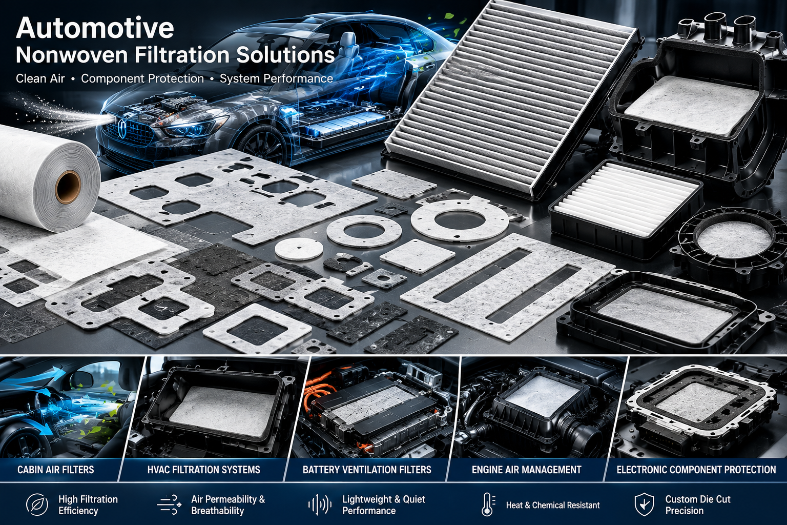 Automotive Nonwoven Filtration Solutions