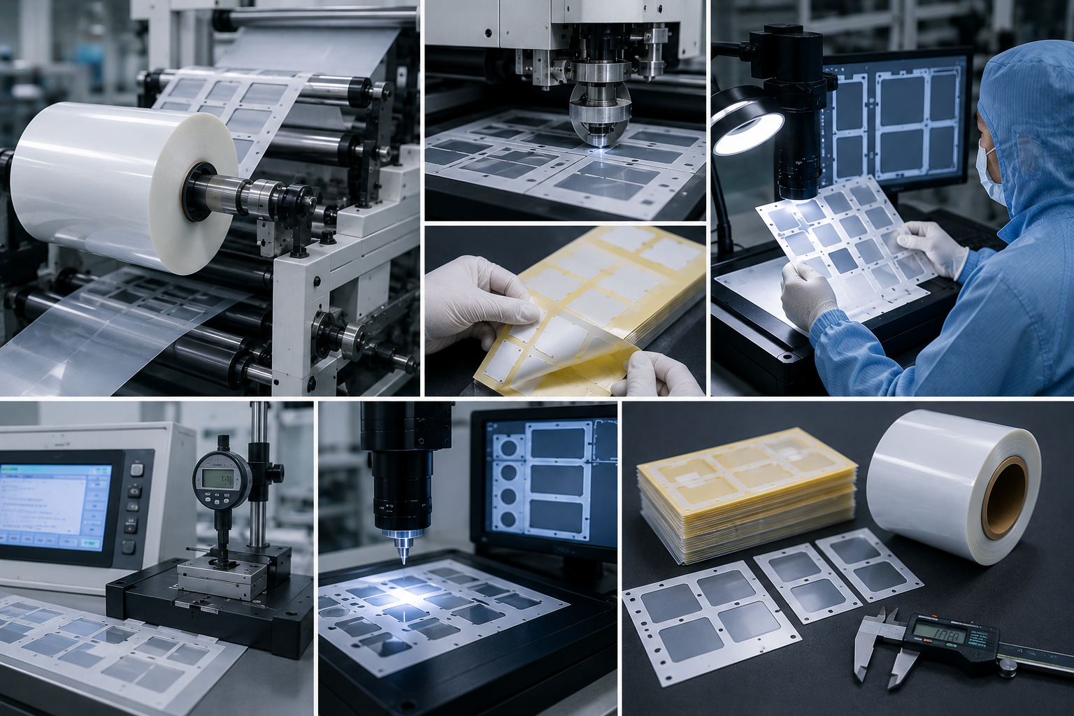 Adhesive Film Converting Quality Control