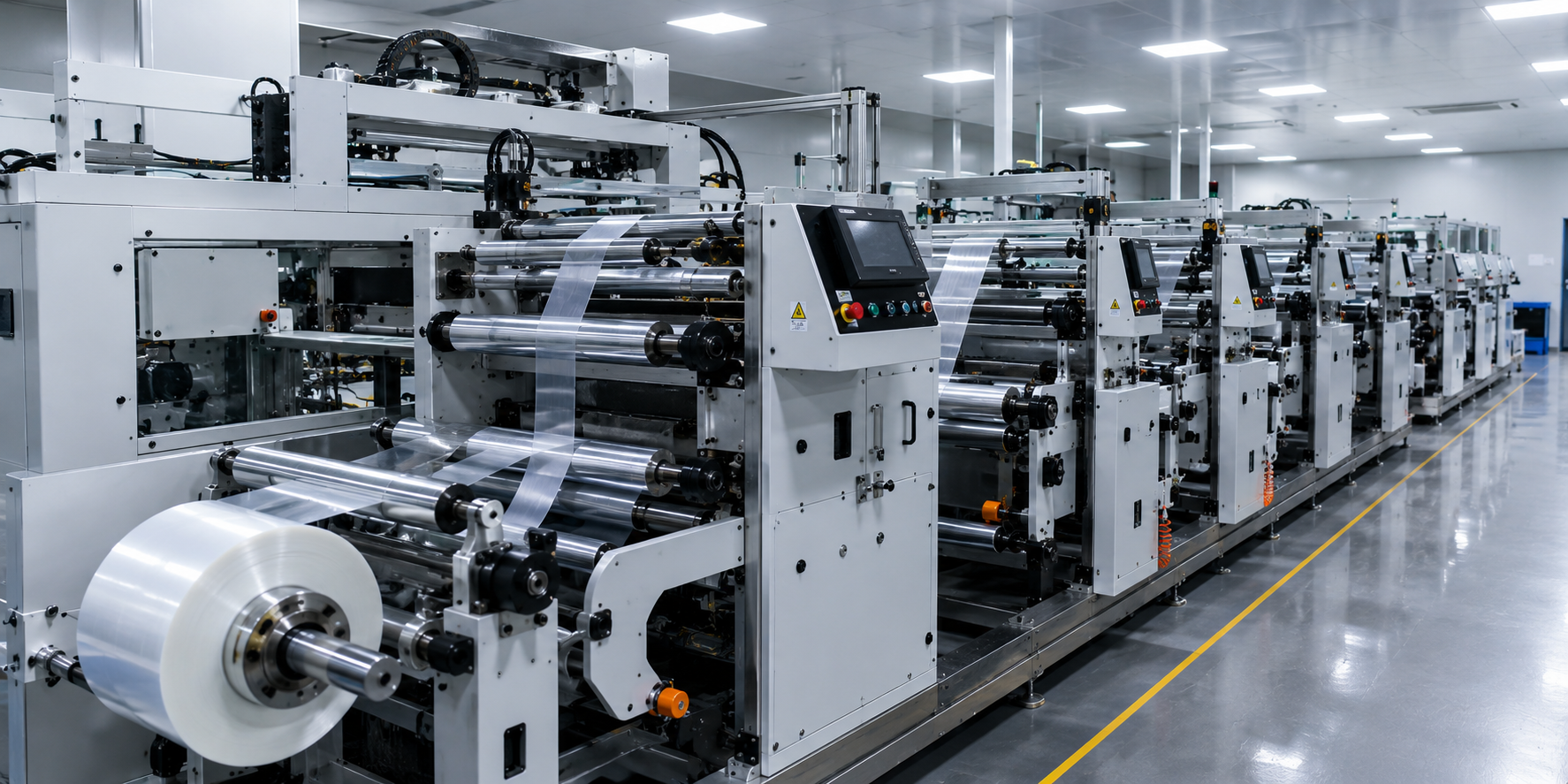Automatic Film Die Cutting Production Line