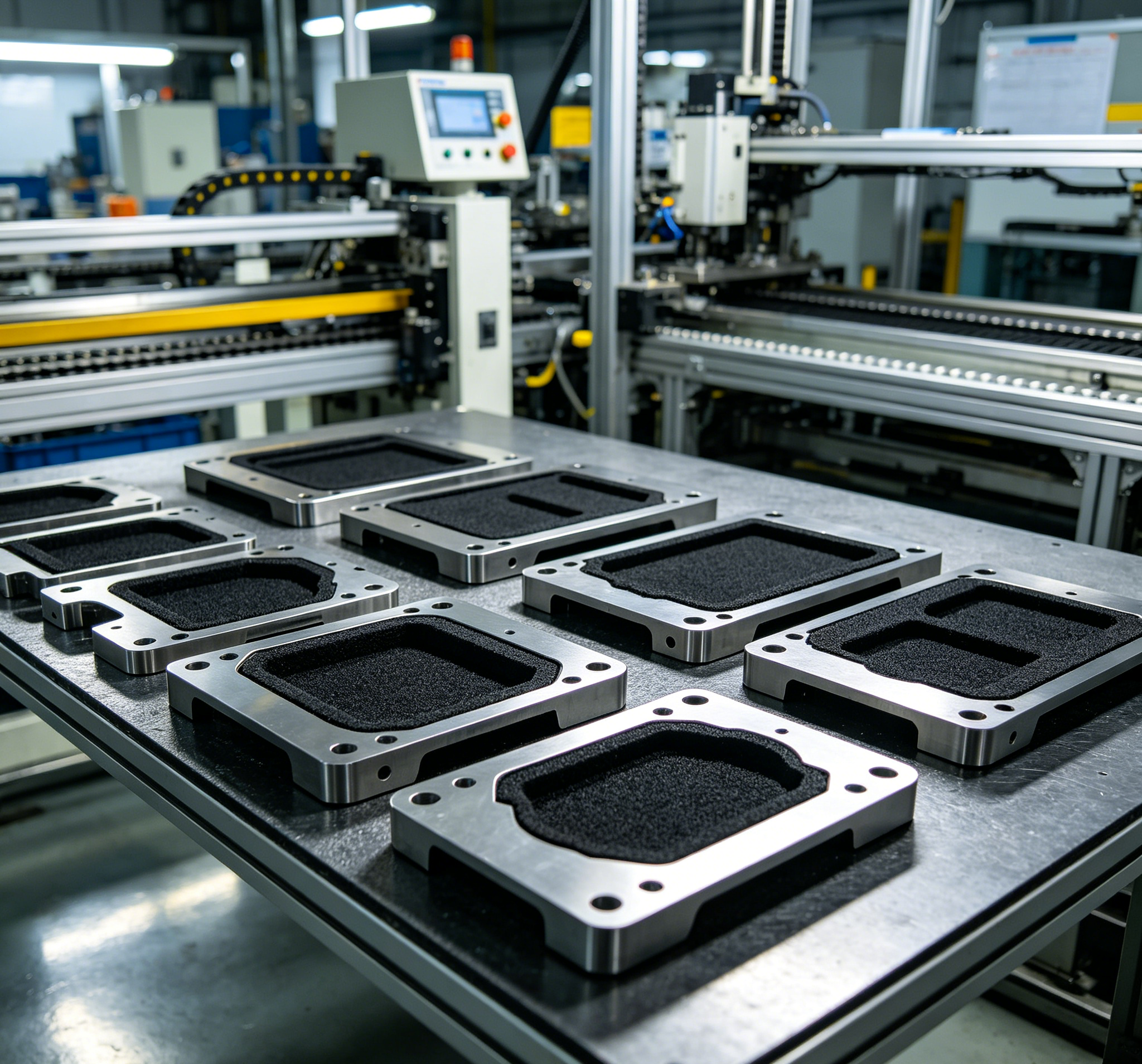 Automotive manufacturing die-cut acoustic components