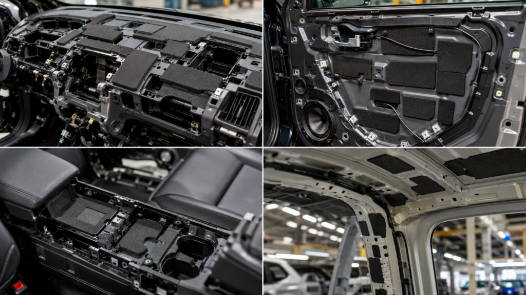 How Die Cut Foam Helps Reduce Vehicle Noise and Vibration?
