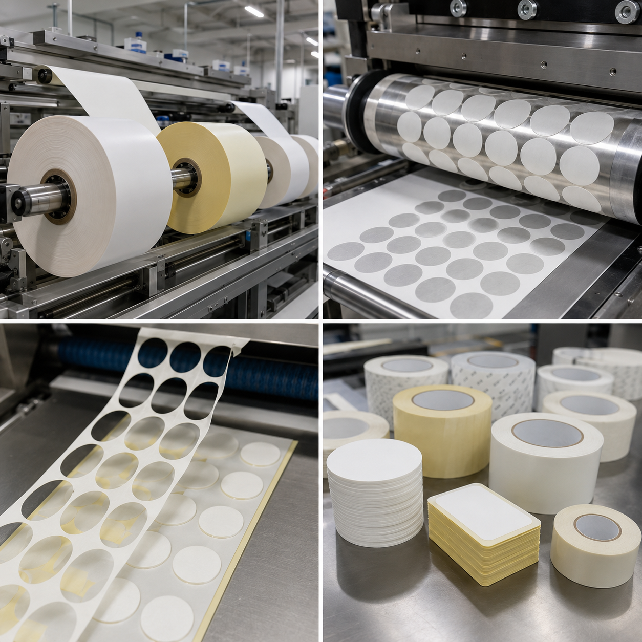 Precision die cut tape production