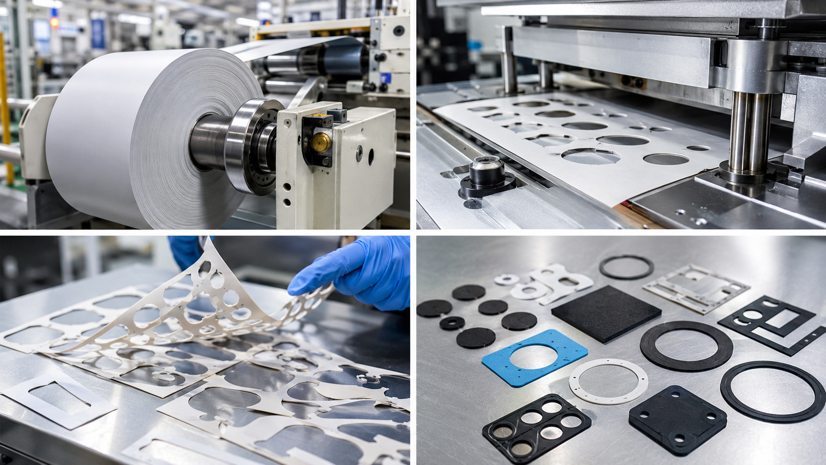 Precision die cutting process