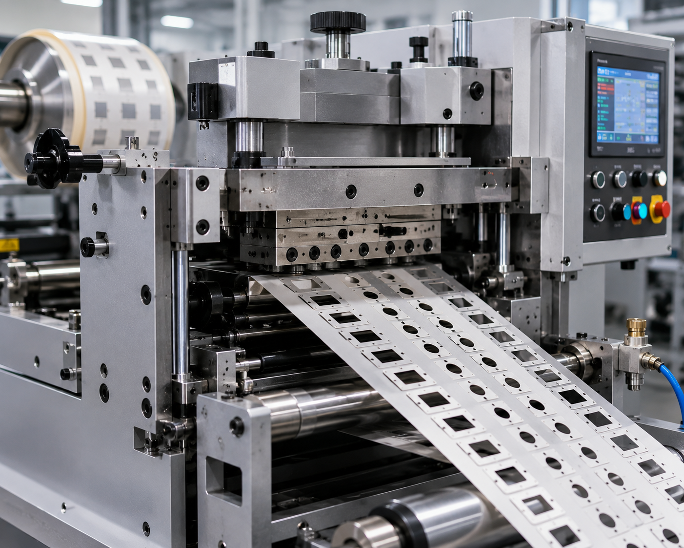 Precision die cutting machine
