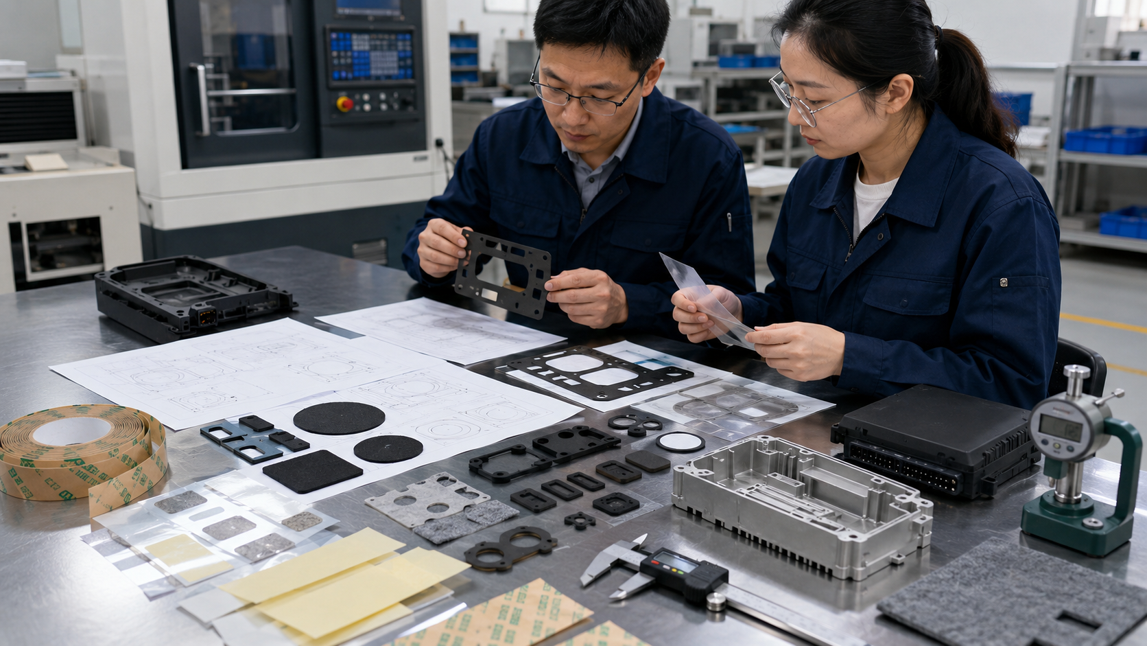 Precision die-cutting supplier engineering review for OEM components