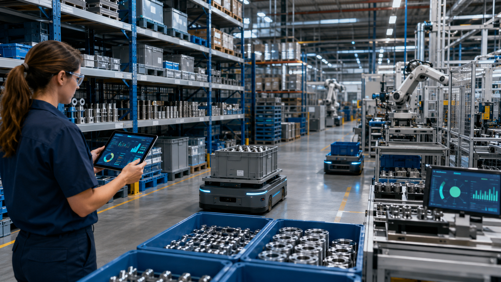 Advanced manufacturing inventory system
