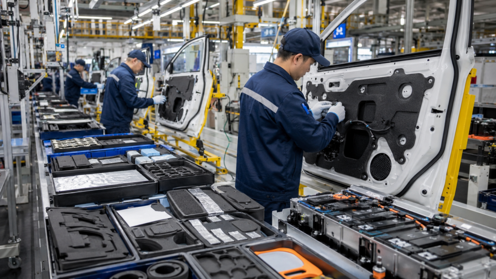 Automotive Die Cutting Solutions for OEM Parts Manufacturing