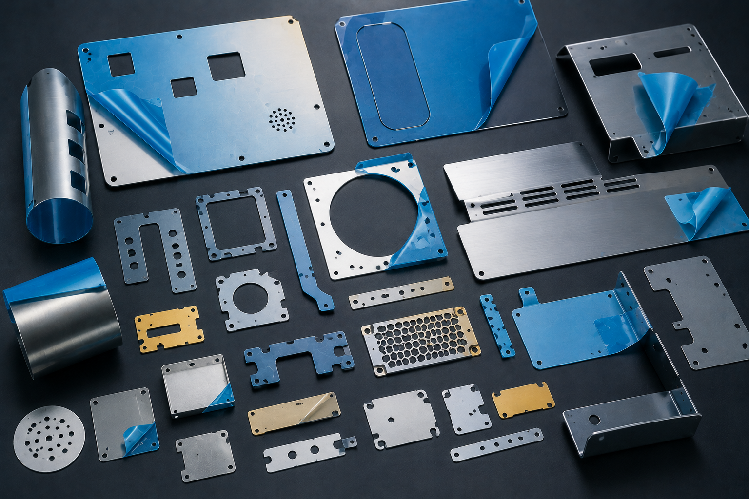 Film Covered Sheet Metal Components