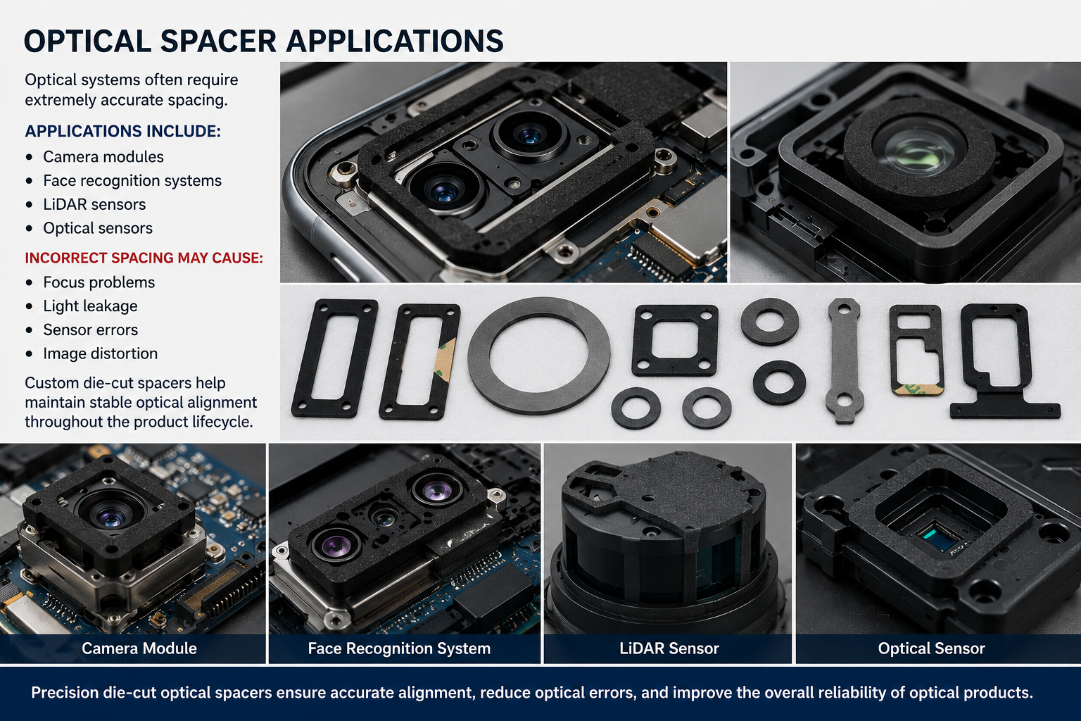 Optical Spacer Applications