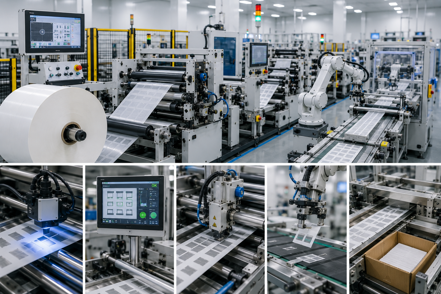 Automated Roll-to-Roll Converting