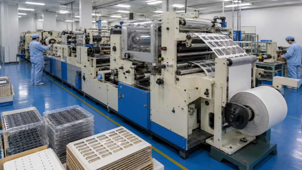 How Roll-to-Roll Die Cutting Improves High-Volume Production？
