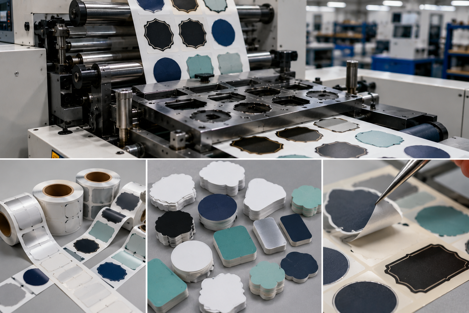 Custom Die Cut Label Production