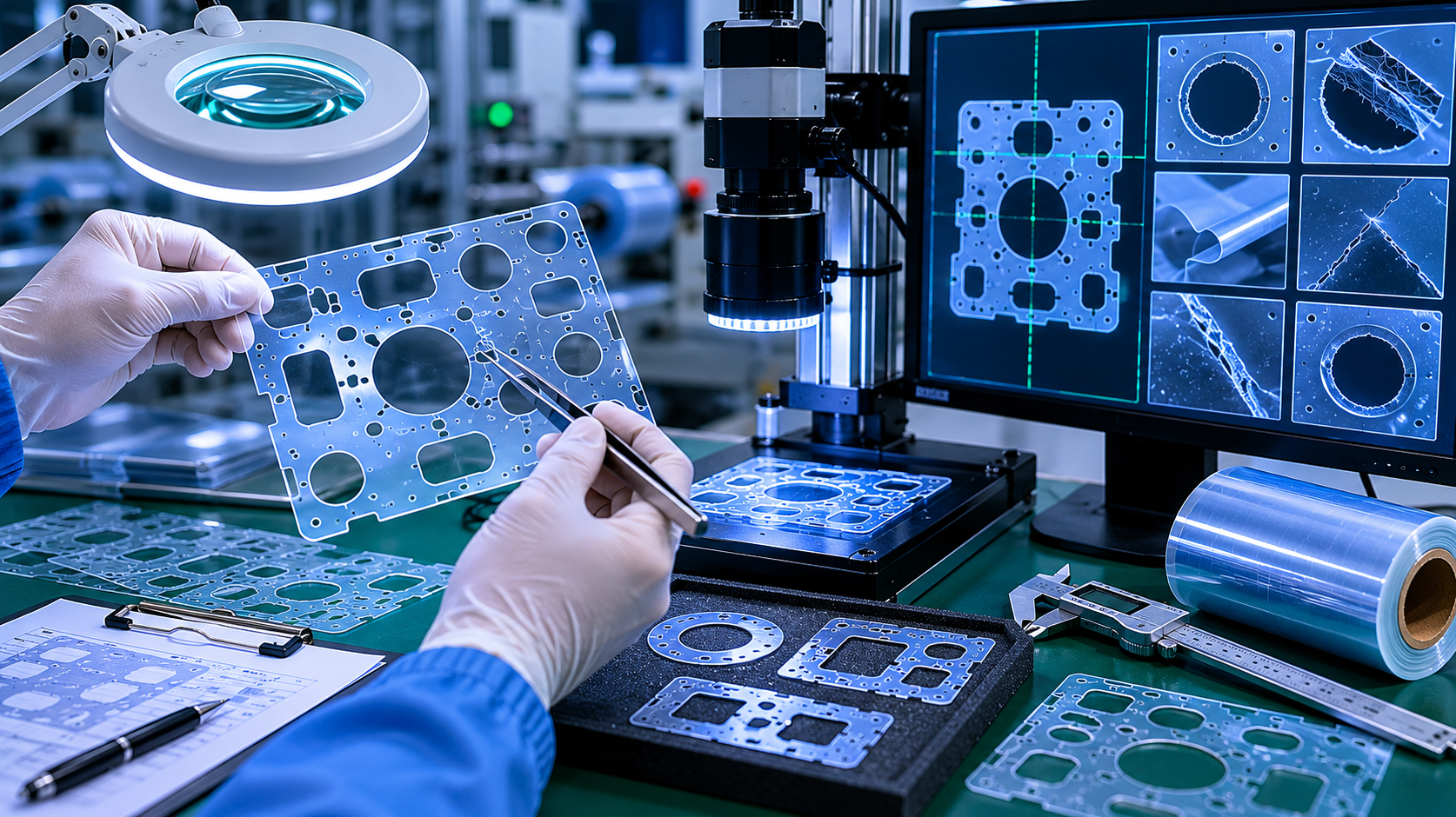 Film Die Cutting Defect Analysis Process