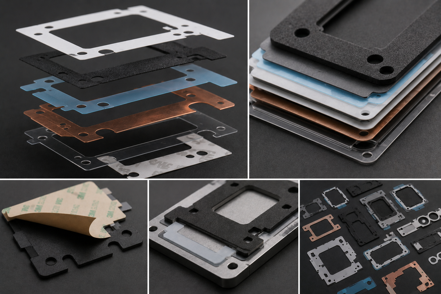 Multi-Layer Die Cut Material Assemblies