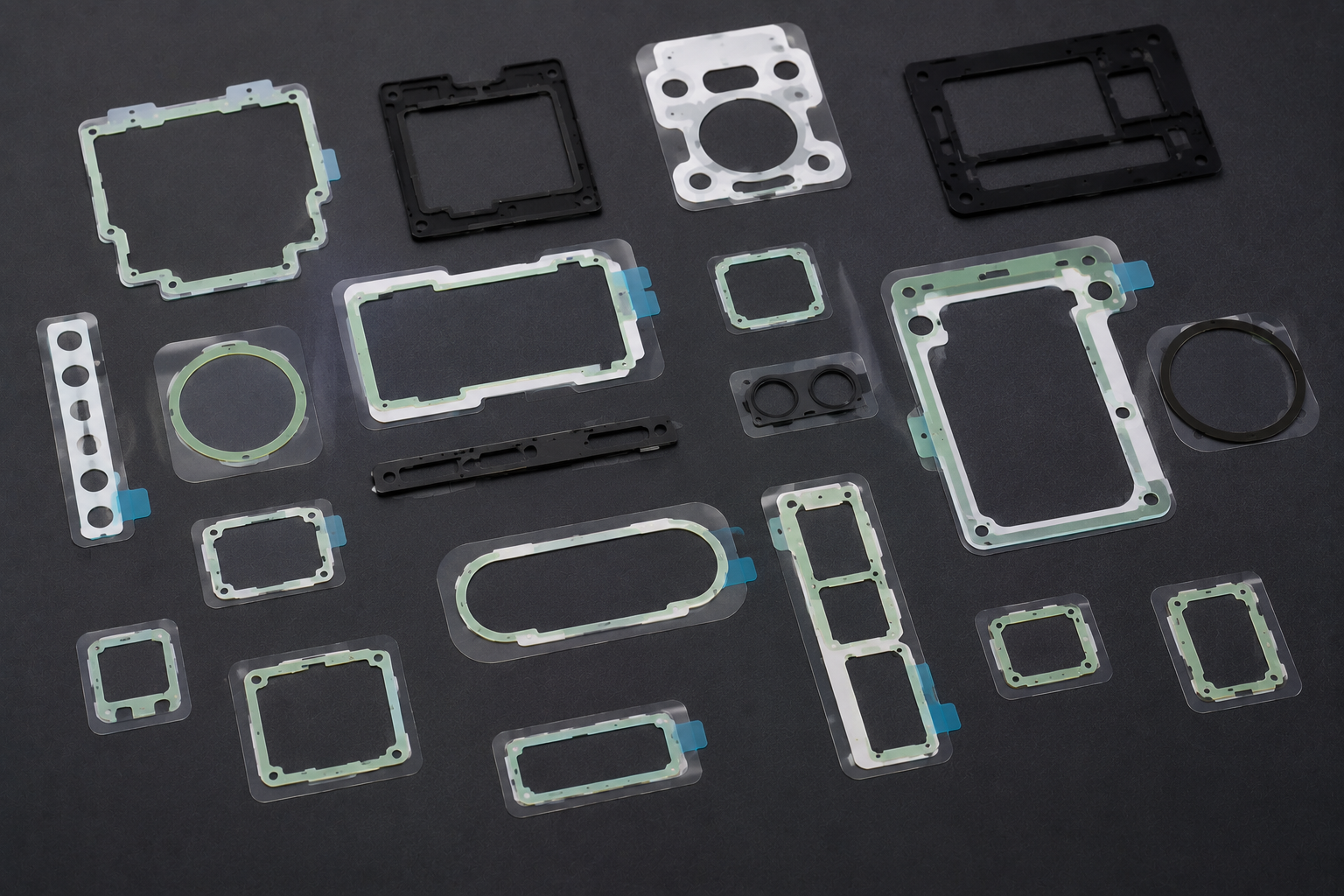 PET Frame Adhesive Tape Components