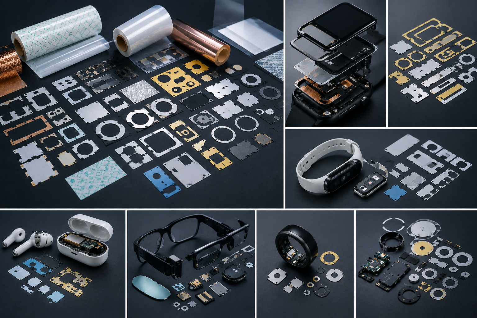 Smart Wearable Film Die Cut Components