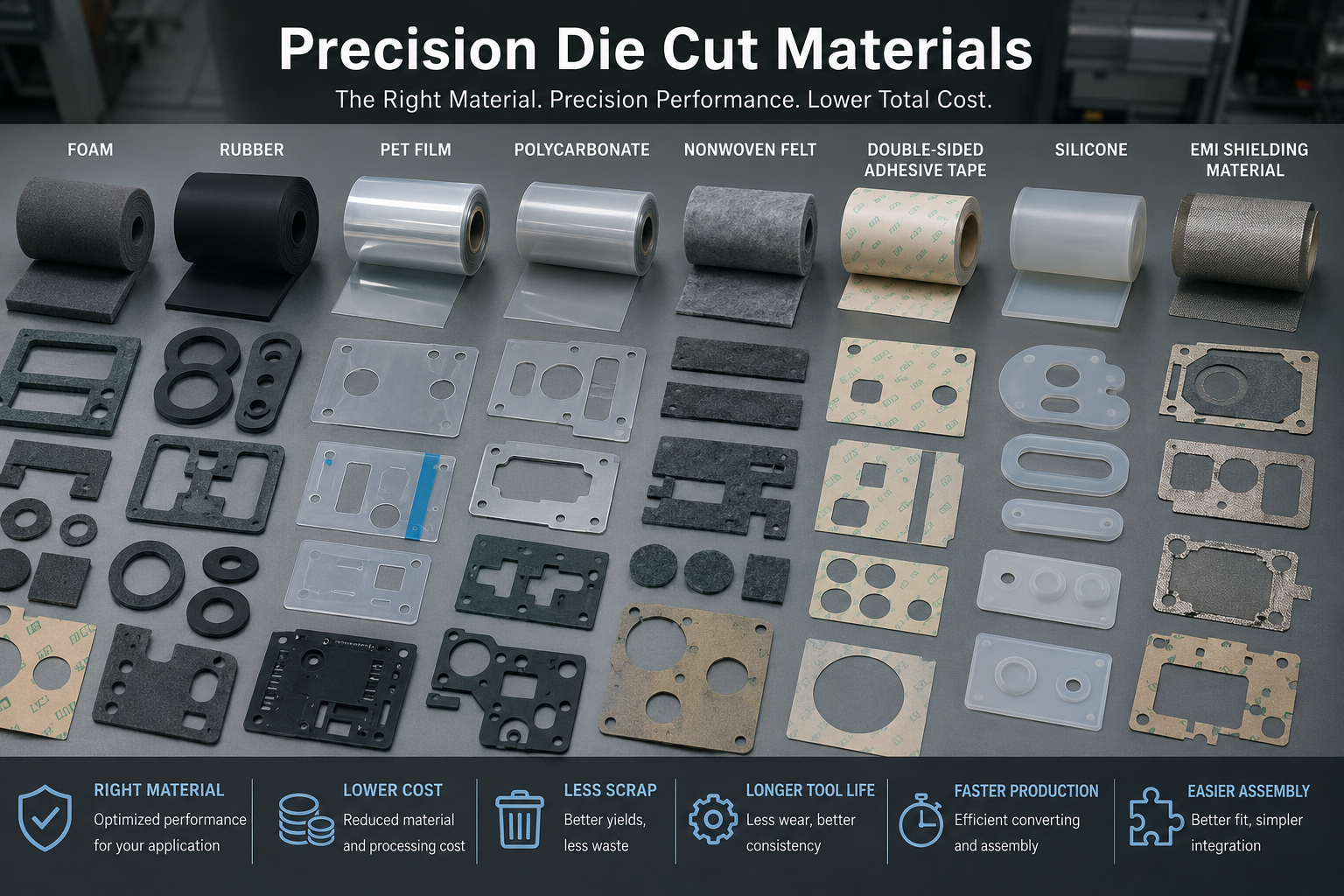 Precision Die Cut Materials