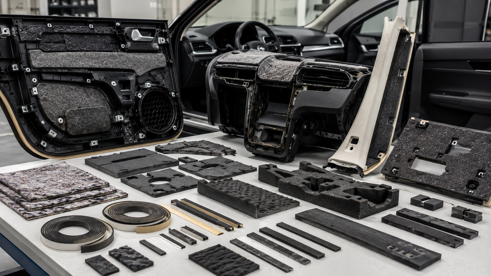Automotive Interior Module Assembly Components