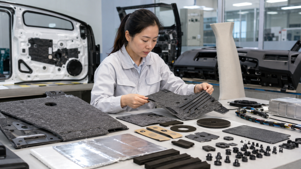 Why Heat-Pressed Felt Products Still Need Die Cut Auxiliary Parts?