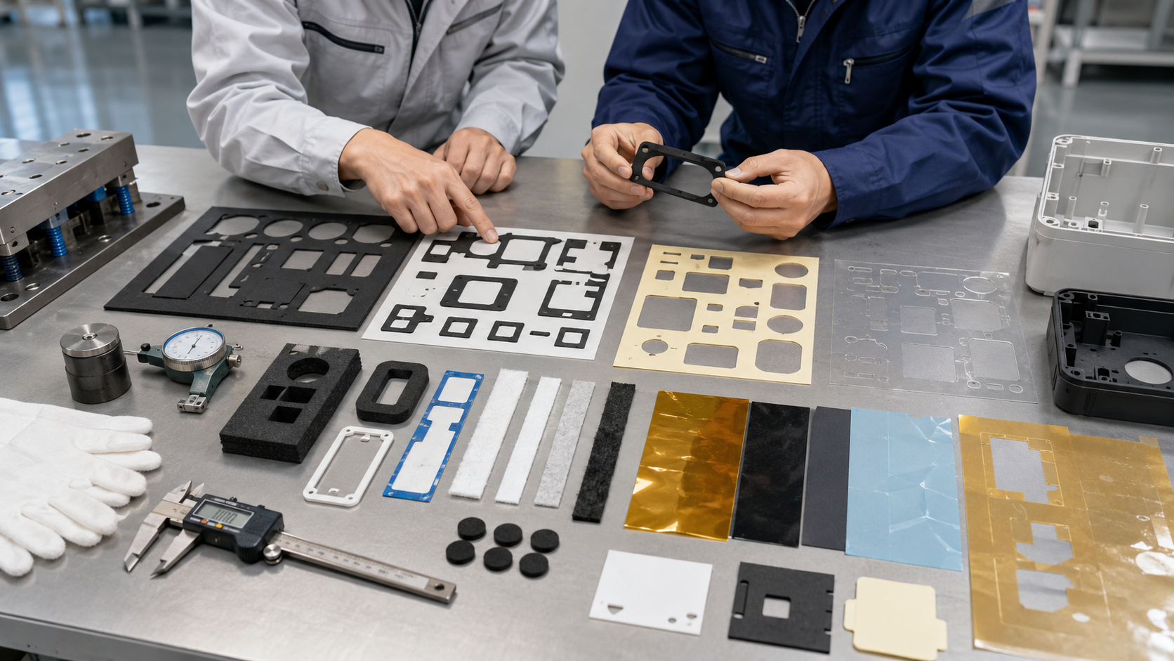 Die cut part design review for reducing material waste and cost