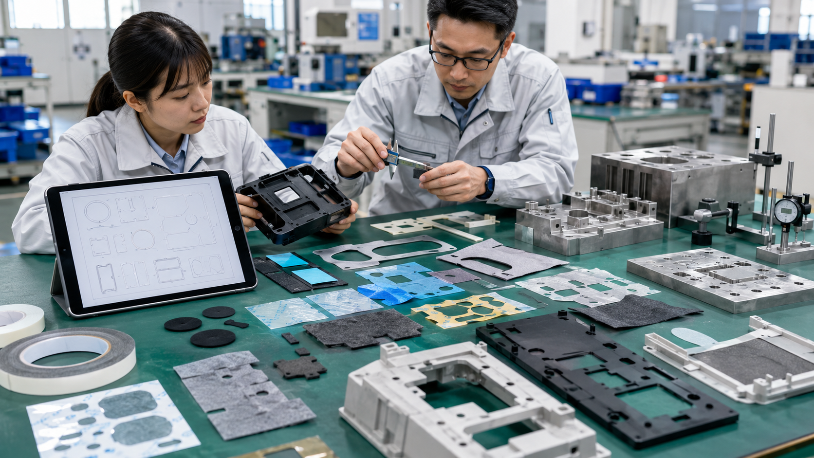 Engineering review of custom OEM parts before tooling and mass production