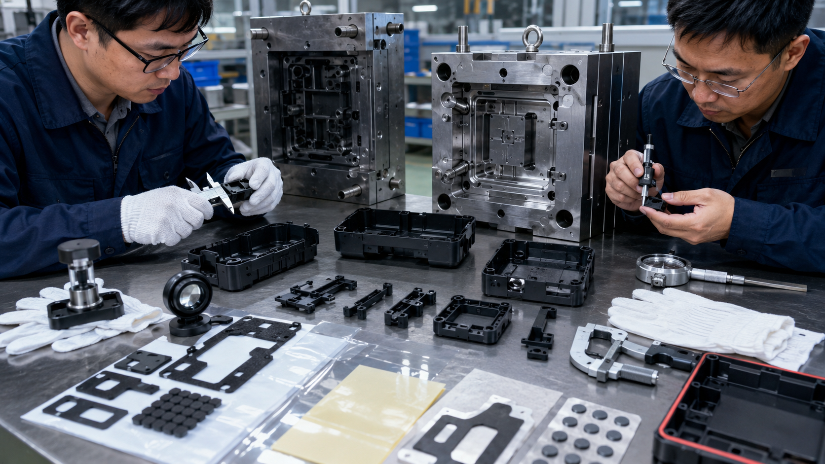 Injection molding tooling and OEM plastic part process review