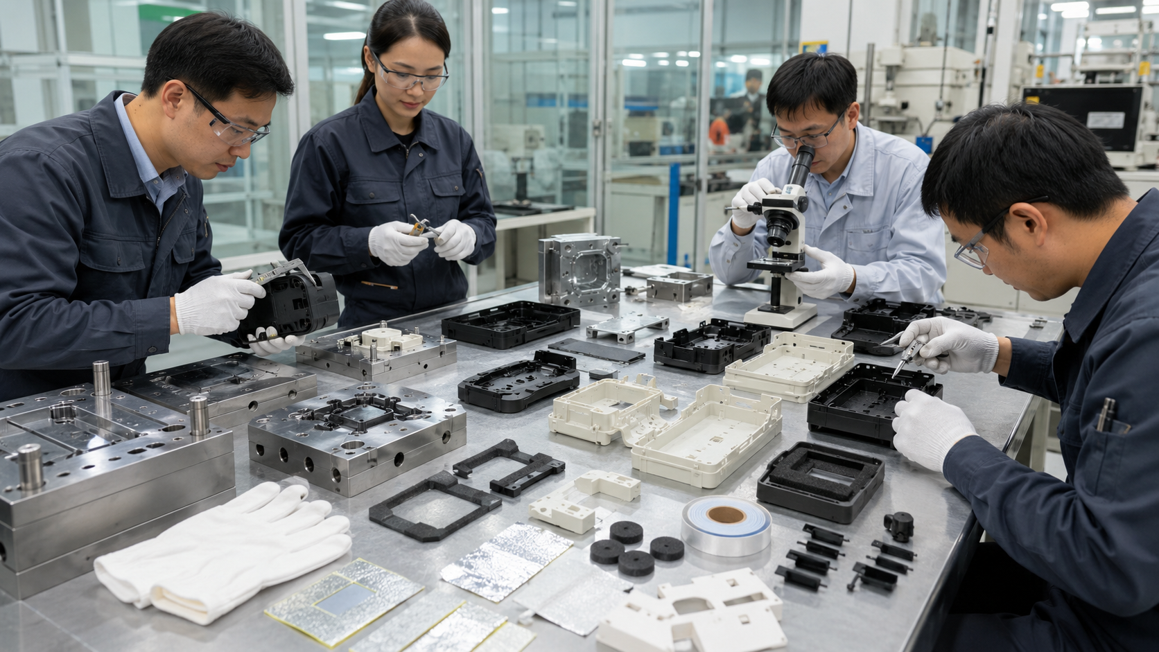 Tooling review for low-volume and high-volume injection molding projects
