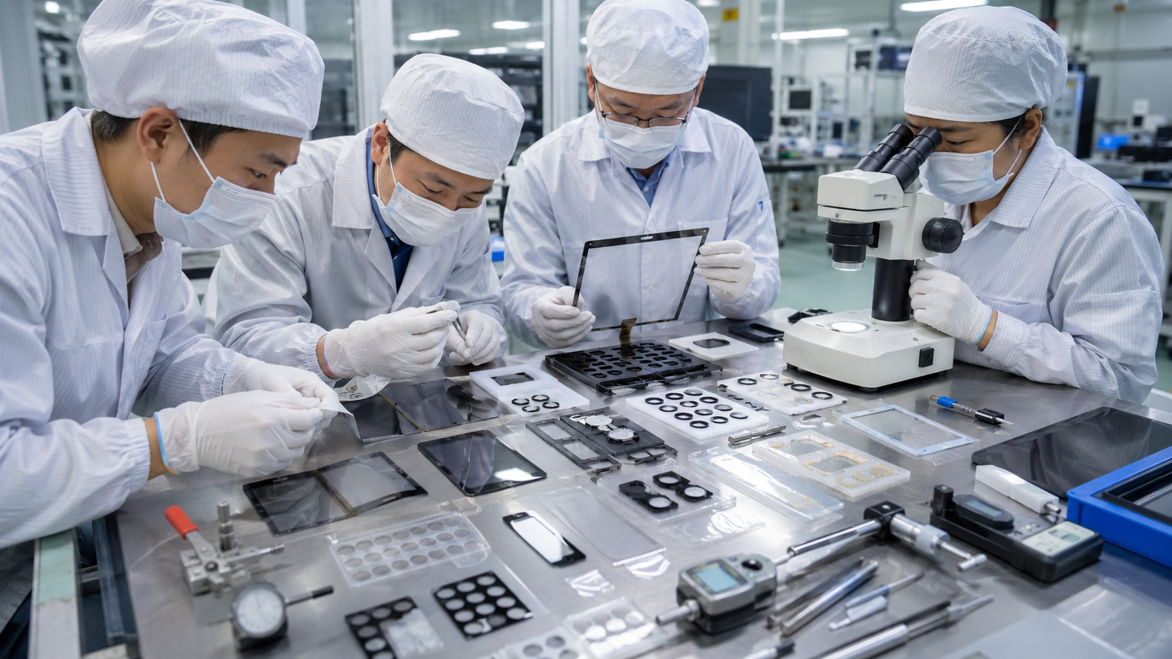 OEM review of die cut protective film shape liner release and application design