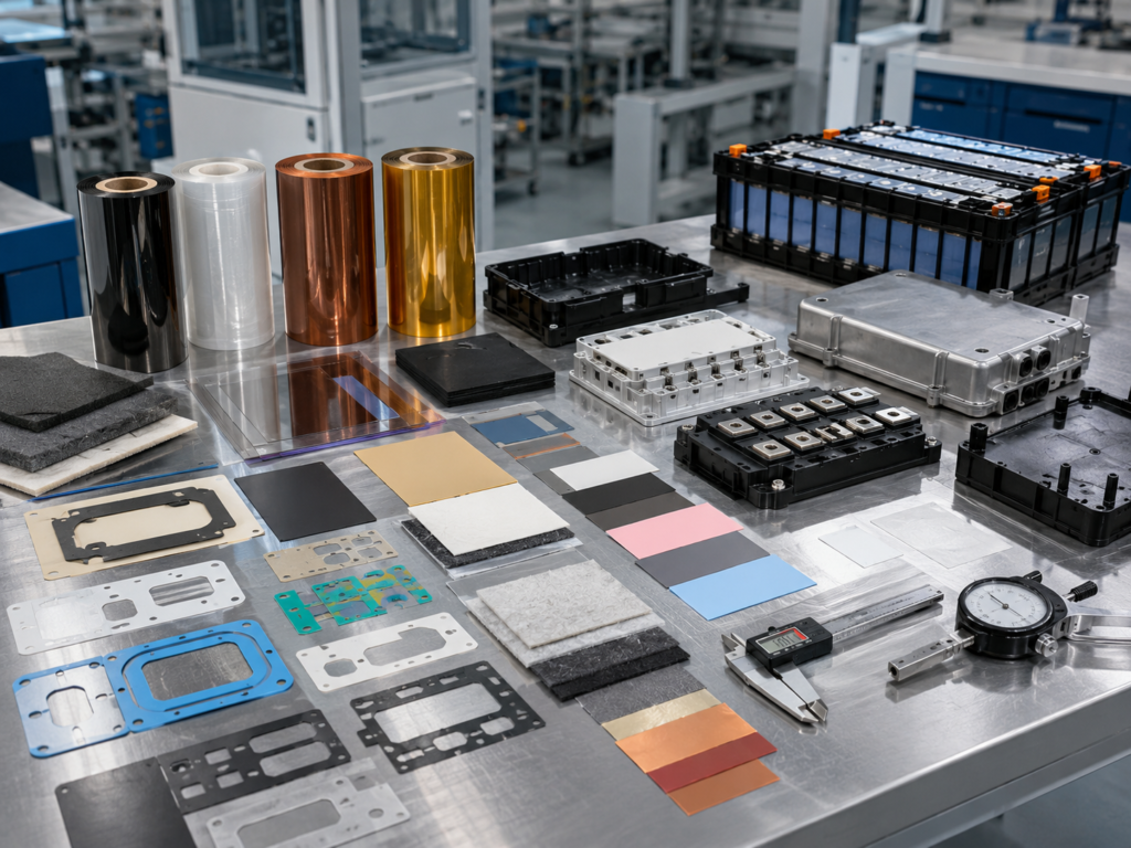 How Custom Die-Cut Materials Support Semiconductor, New Energy and Energy Storage Applications