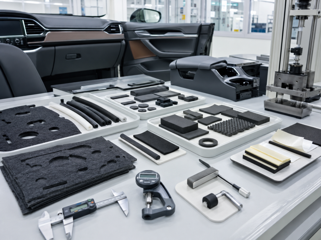 What Materials Are Commonly Used in Electric Vehicle Interior Trim Die Cutting?