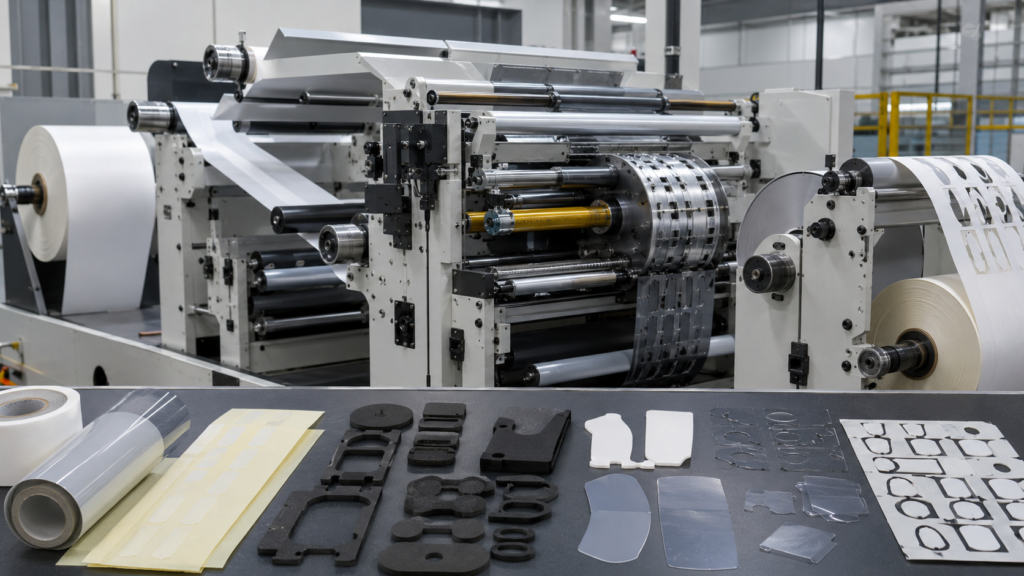 Rotary Die Cutting Machine: Process, Materials and OEM Parts
